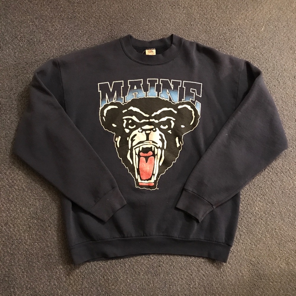 Vintage Umaine crewneck